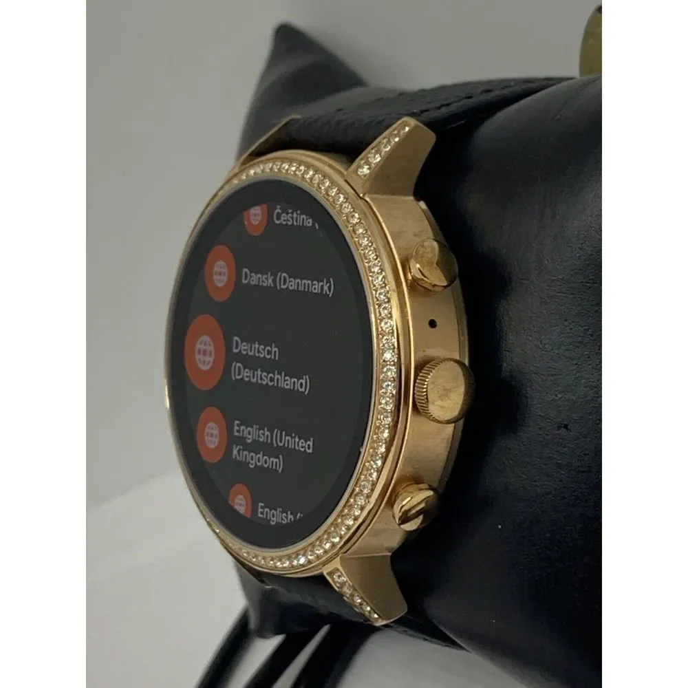 Fossil Gen 4 Authentic Digital Dial Smart Watch Custom Band FTW6011 QT508